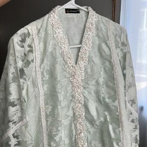 Pastel blue kurta new